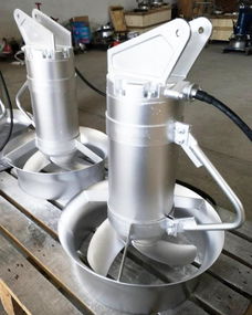 印染調節池高效攪拌利器 QJB3/8-400潛水攪拌機直銷價格解析